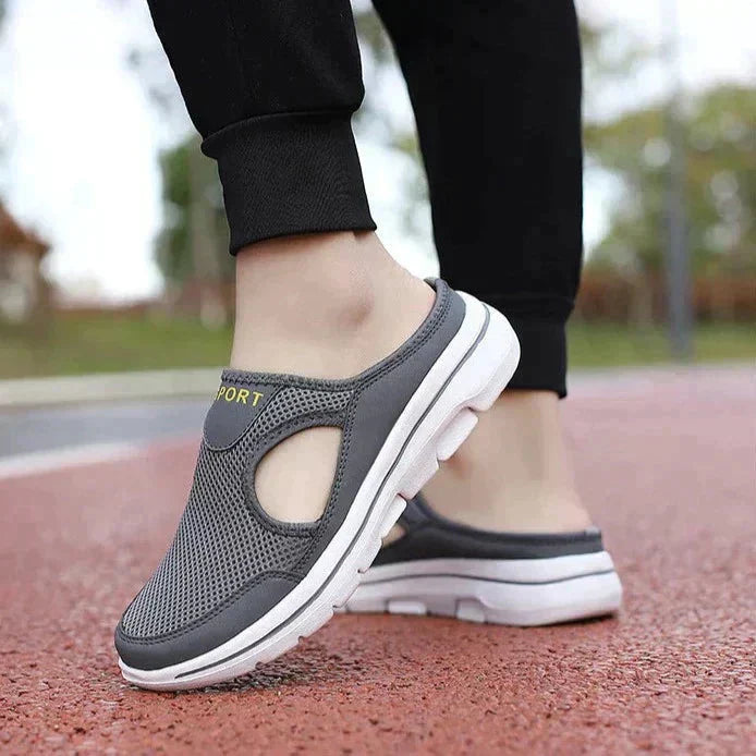 Zapatos ortopédicos casuales sin cordones para mujer