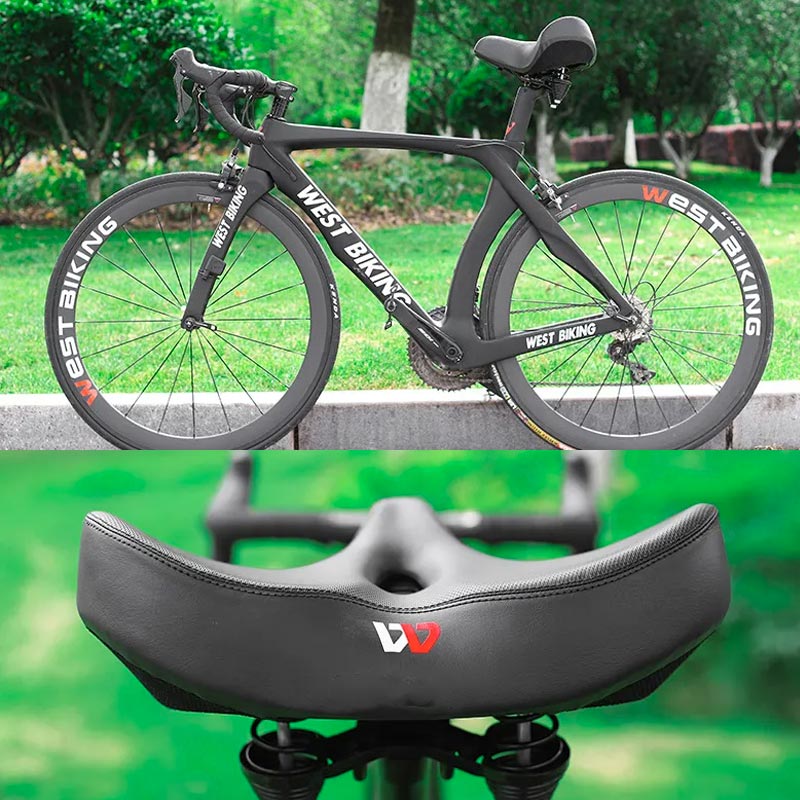 Asiento de Bicicleta Extra Ancho: Comodidad Ergonómica para Cada Trayecto