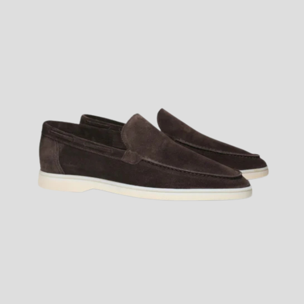 Mocasines de ante para hombre