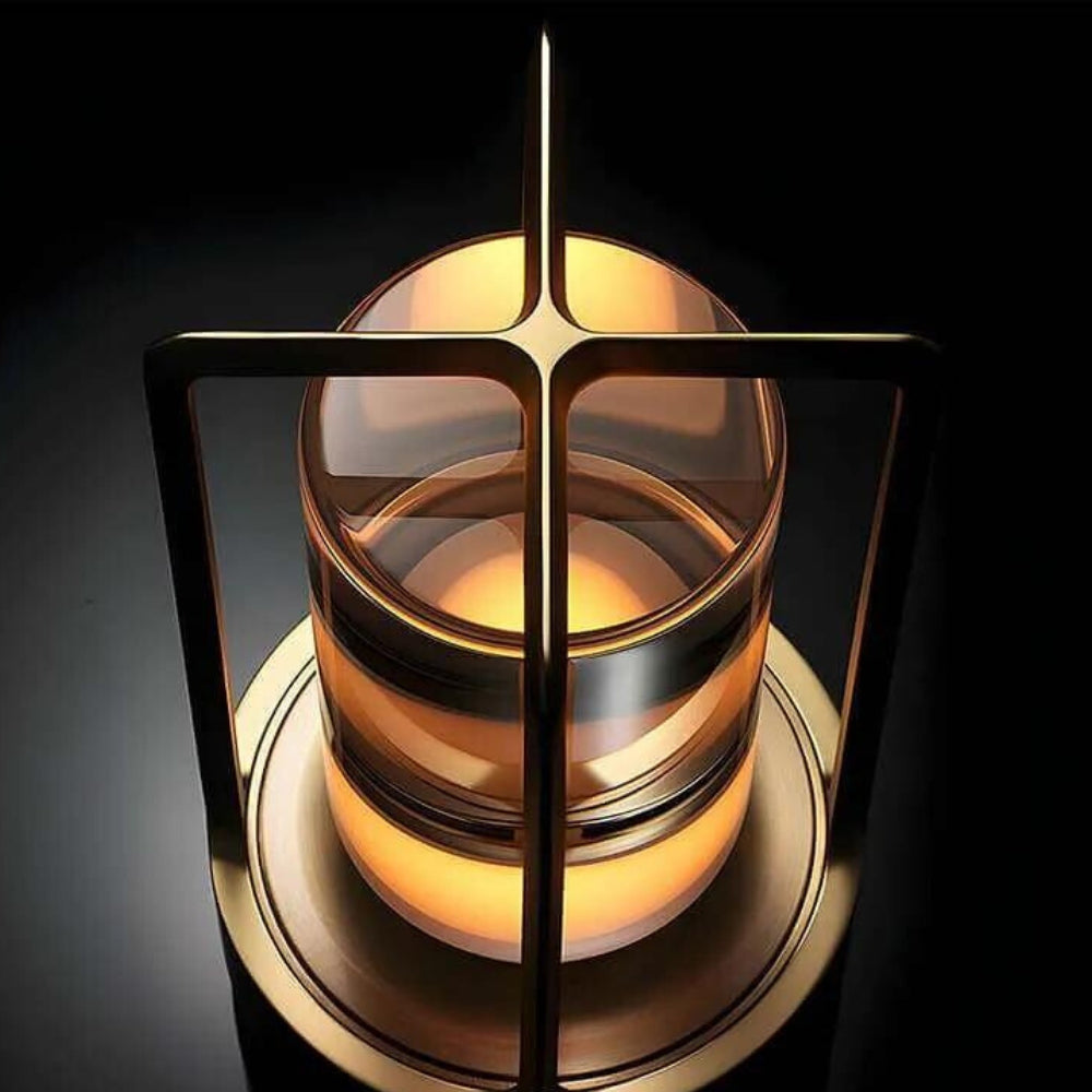 Linterna de cristal nórdica