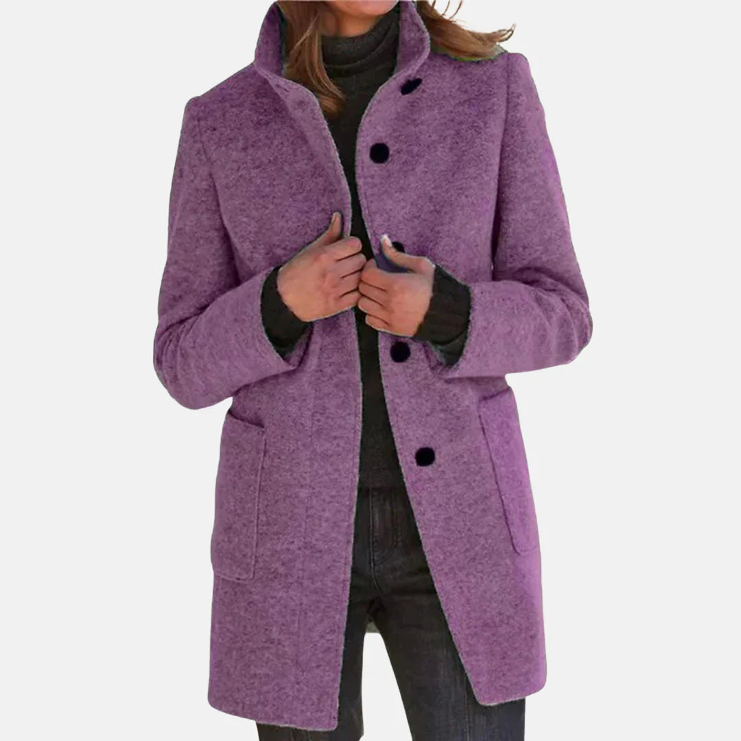 Vintage Abrigo De Tweed