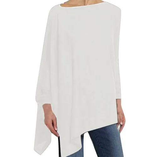 Top elegante de manga larga para mujer