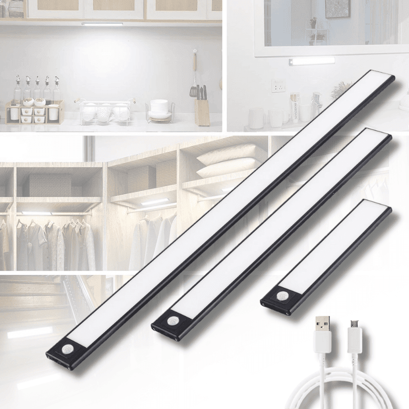 Tiras LED Inalámbricas con Sensor de Movimiento: Iluminación Inteligente y Eficiente para tu Hogar