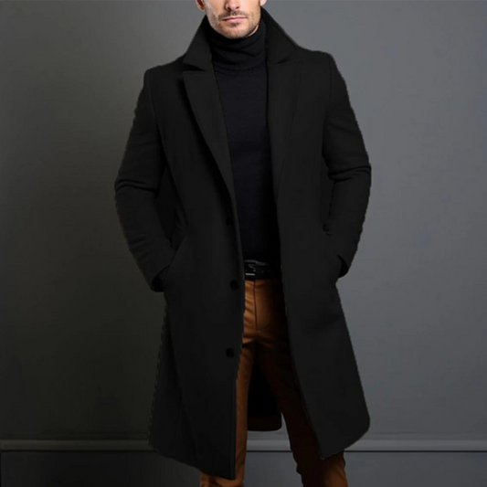 Abrigo de lana para hombre: un estilo atemporal para los días fríos