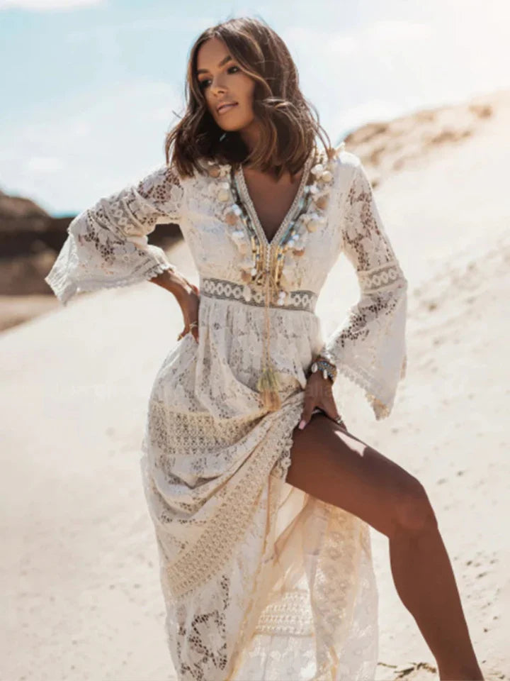 Maxivestido bohemio