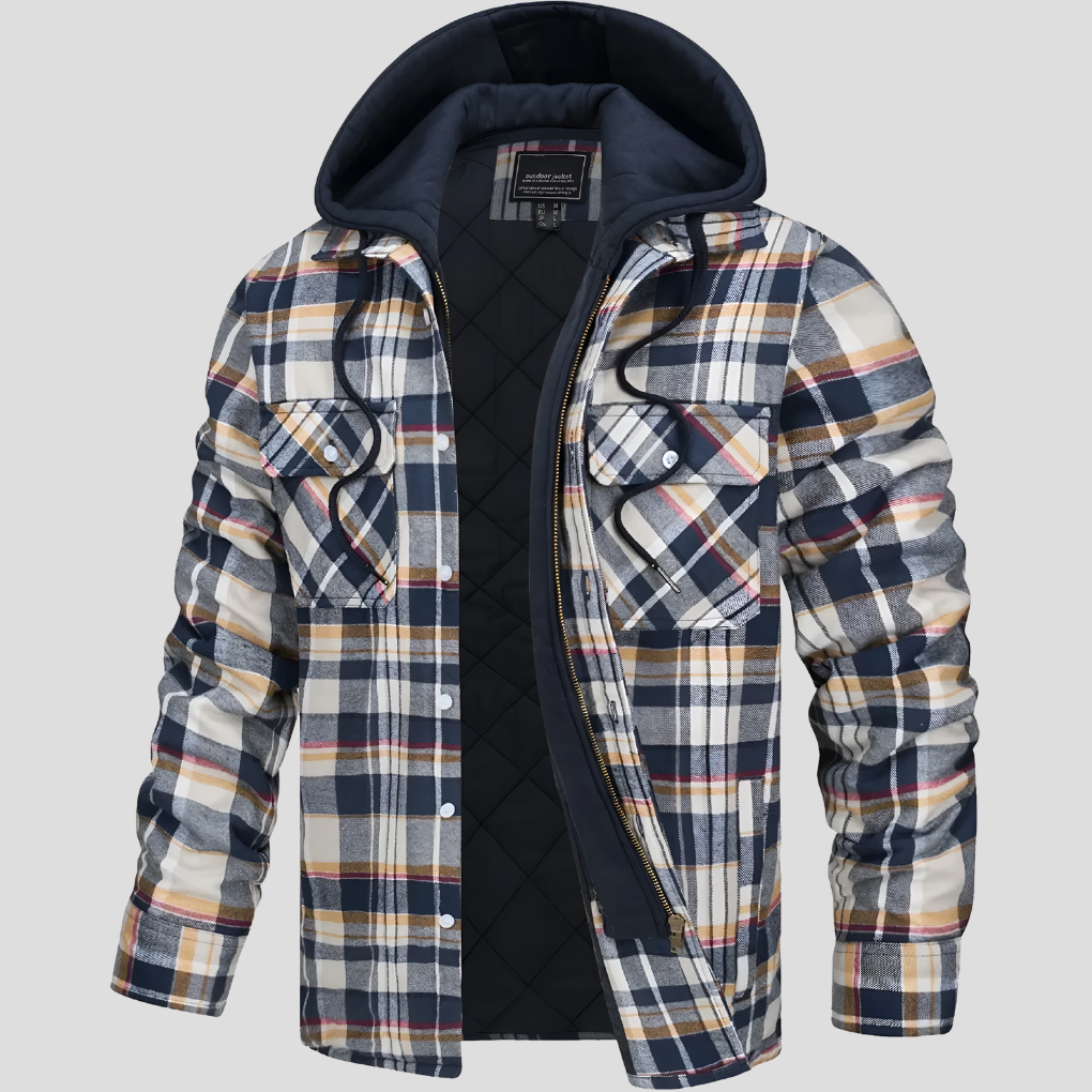 Chaqueta de hombre elegante y versátil para otoño.