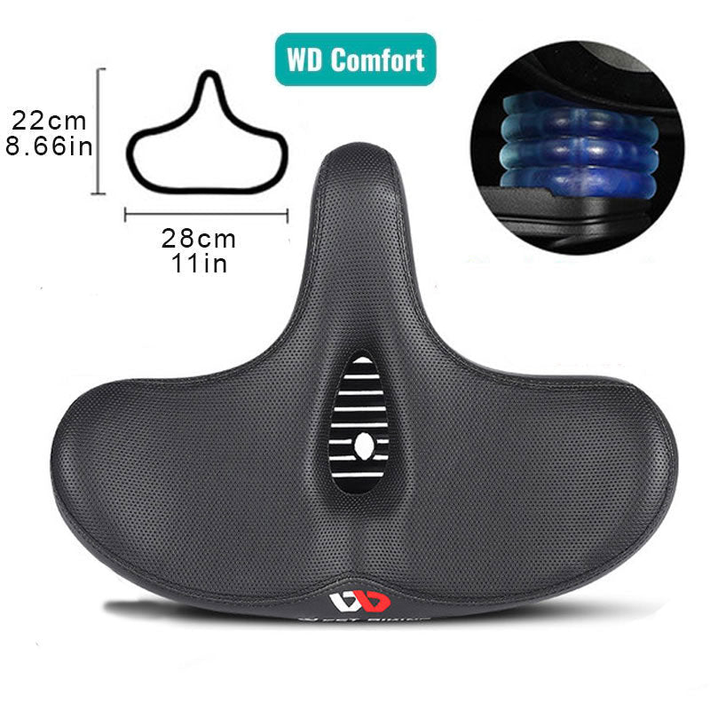 Asiento de Bicicleta Extra Ancho: Comodidad Ergonómica para Cada Trayecto