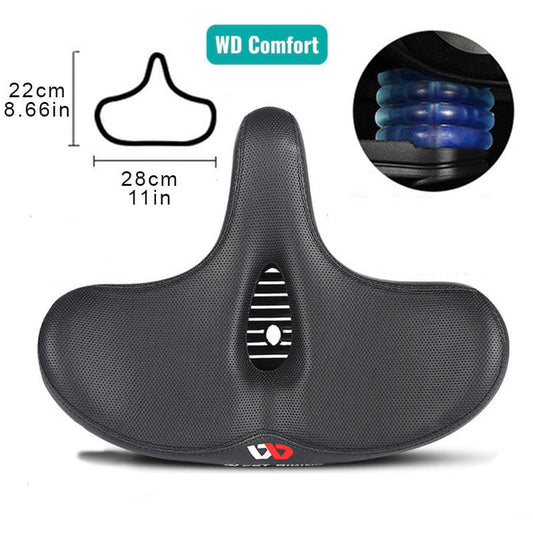 Asiento de Bicicleta Extra Ancho: Comodidad Ergonómica para Cada Trayecto