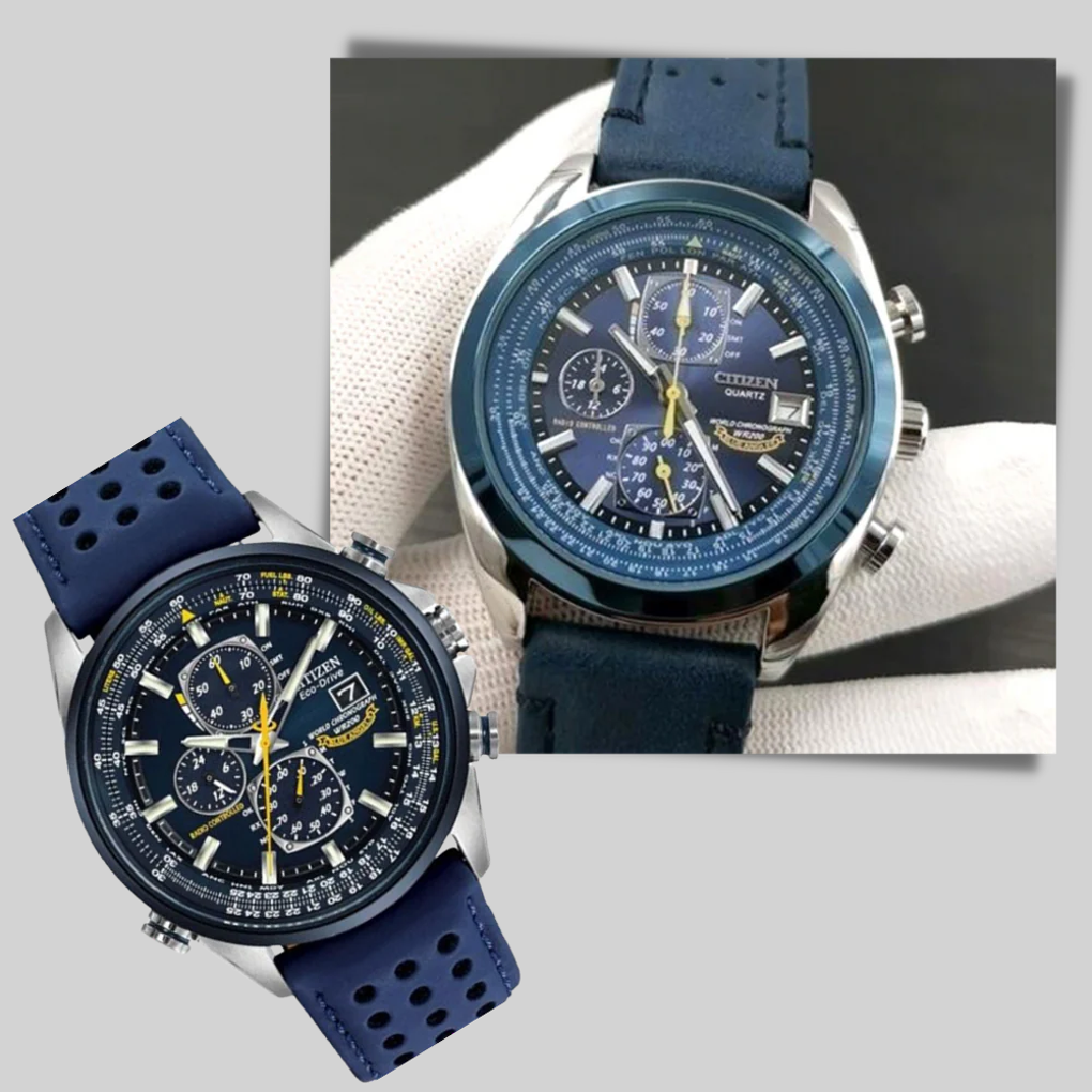 Reloj de cuarzo para hombre: estilo elegante y resistente al agua