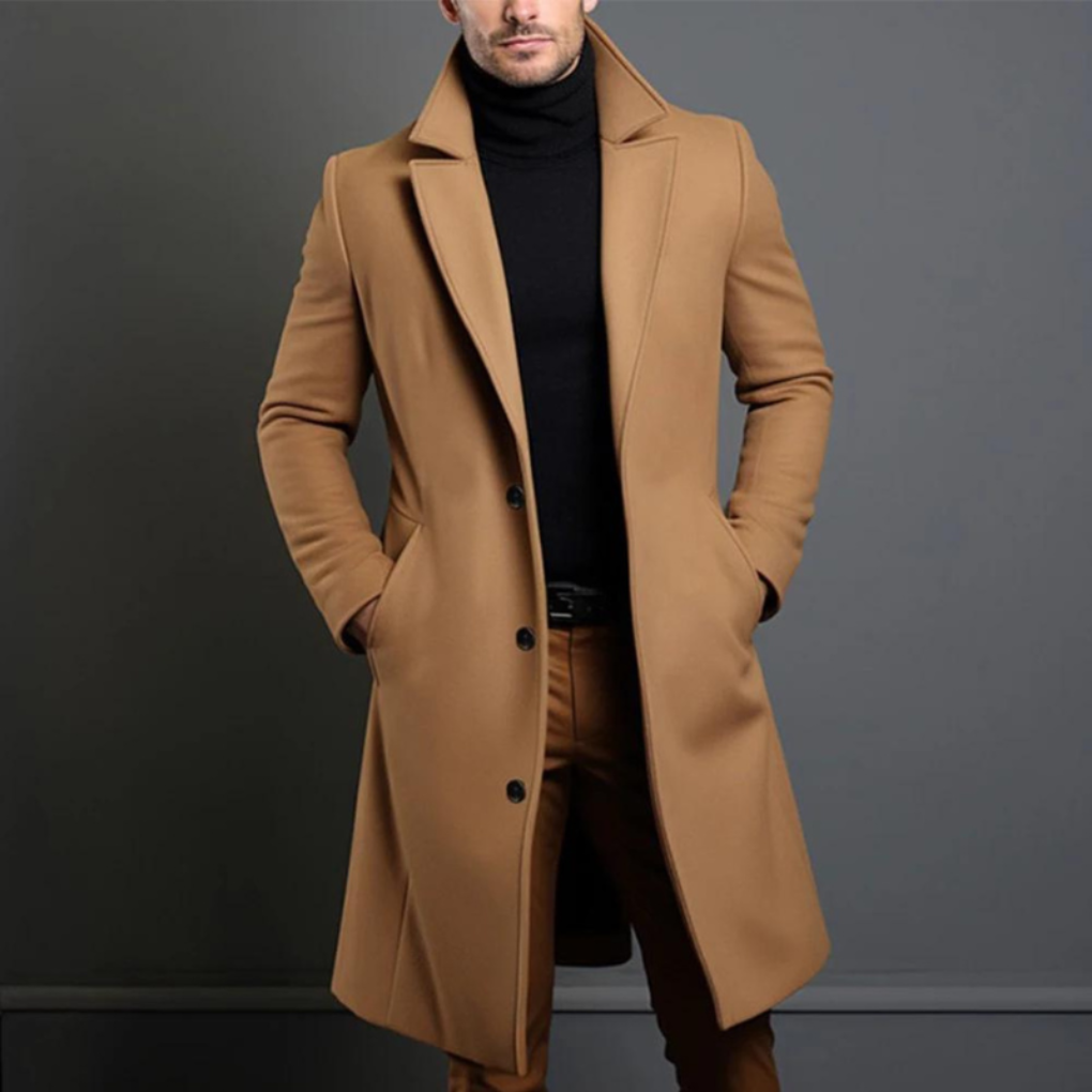 Abrigo de lana para hombre: un estilo atemporal para los días fríos