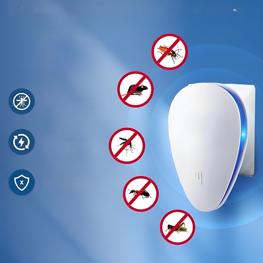 Repelente ultrasónico para control eficaz de plagas