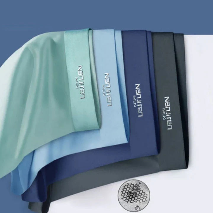 Calzoncillos transpirables de 4 piezas para hombre