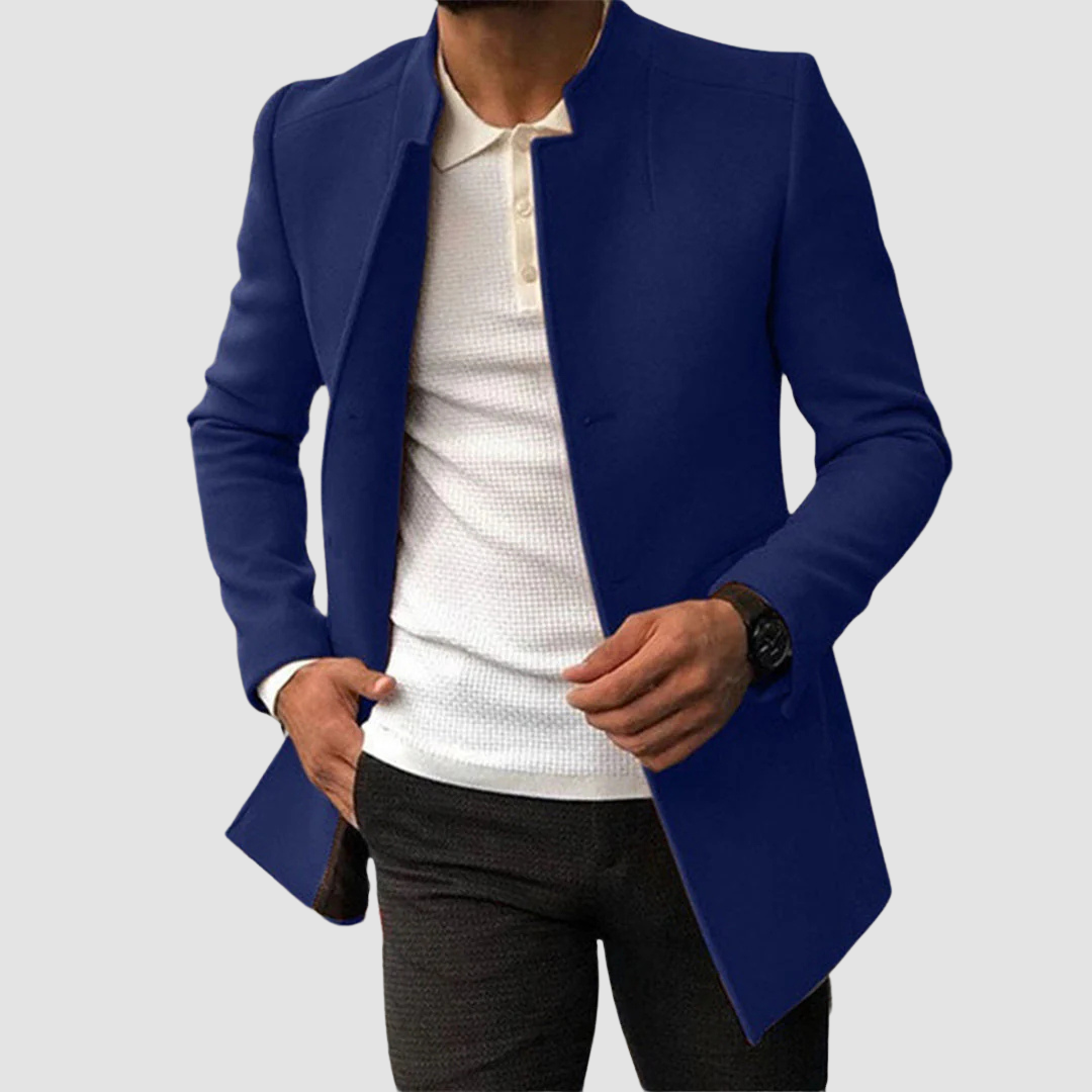 Abrigo largo clásico para hombre