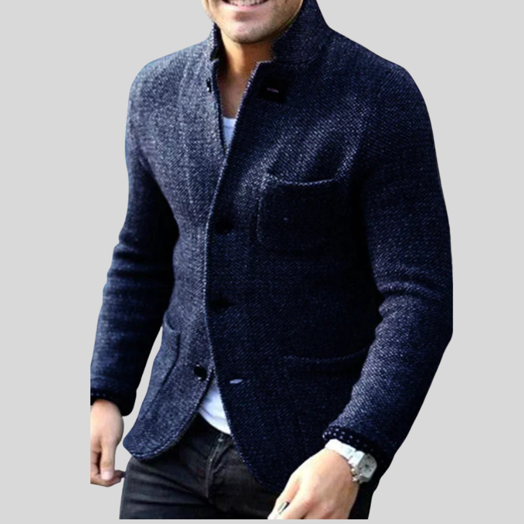 Blazer con botones para hombre