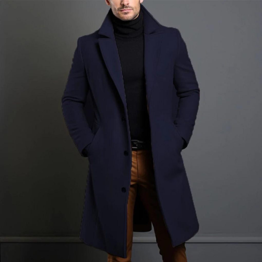 Abrigo de lana para hombre: un estilo atemporal para los días fríos
