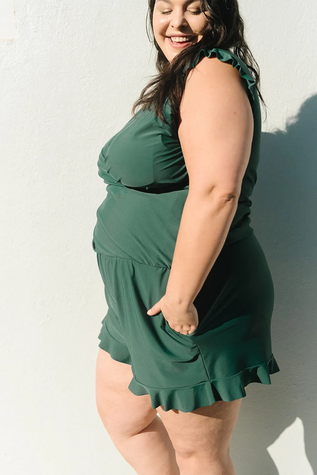Traje de baño de mujer con sujetador incorporado