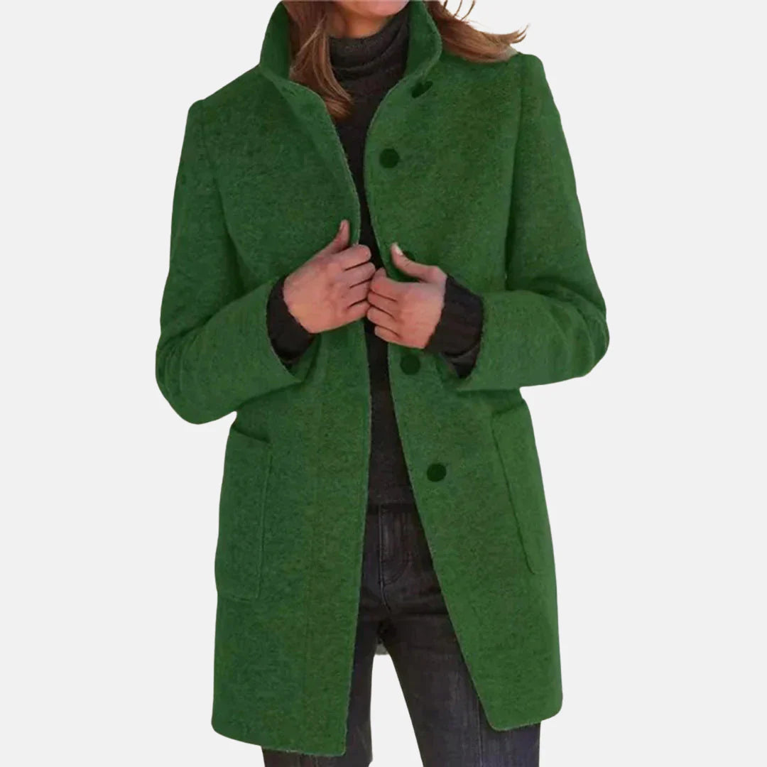 Vintage Abrigo De Tweed