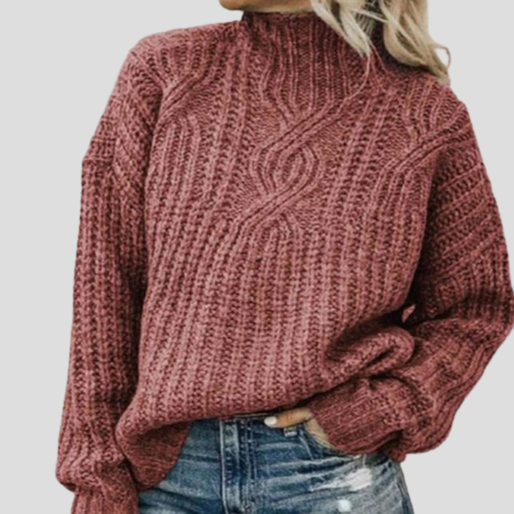 Suéter de punto para mujer