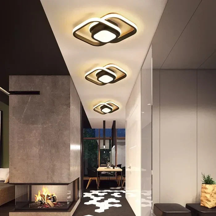 Luminaria LED de Techo Moderna y Eficiente – Iluminación Estilizada para el Hogar