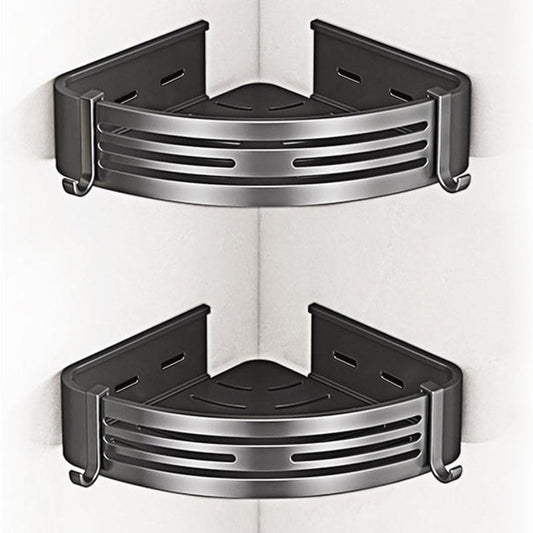 Organizador de Esquina de Ducha de 2 Niveles con Adhesivo