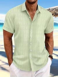 Camisa de verano de manga corta para hombre