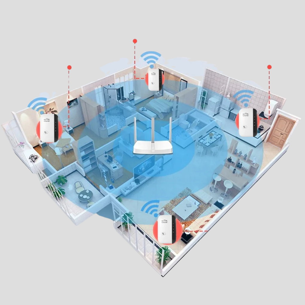 Amplificador WiFi inalámbrico