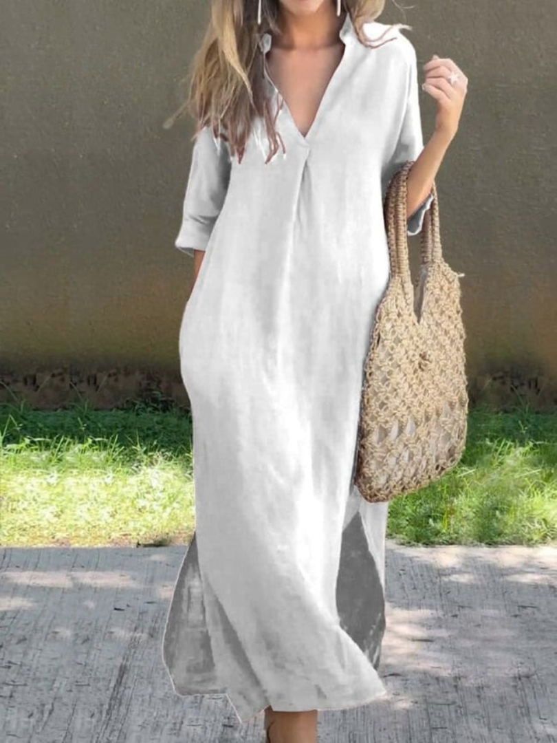 Vestido largo de mujer