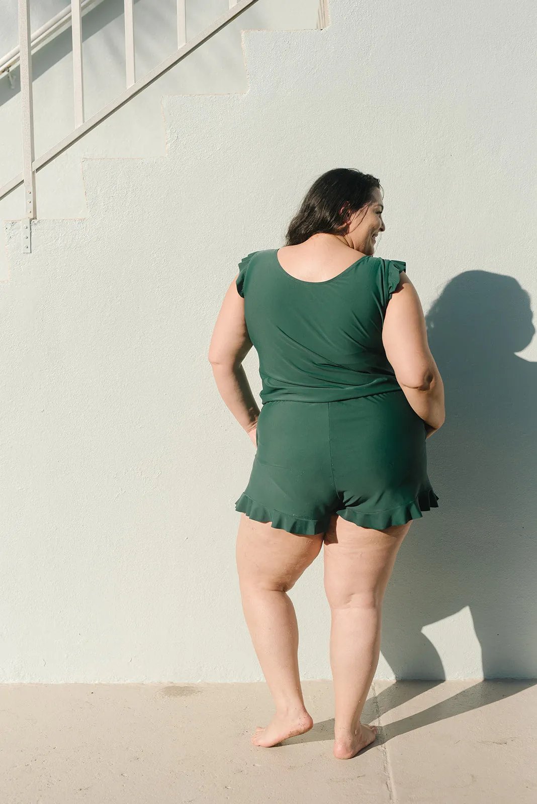 Traje de baño de mujer con sujetador incorporado