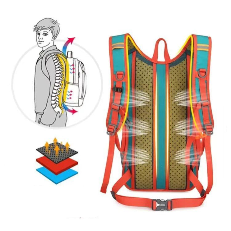 Mochila Impermeable para Senderismo y Viajes