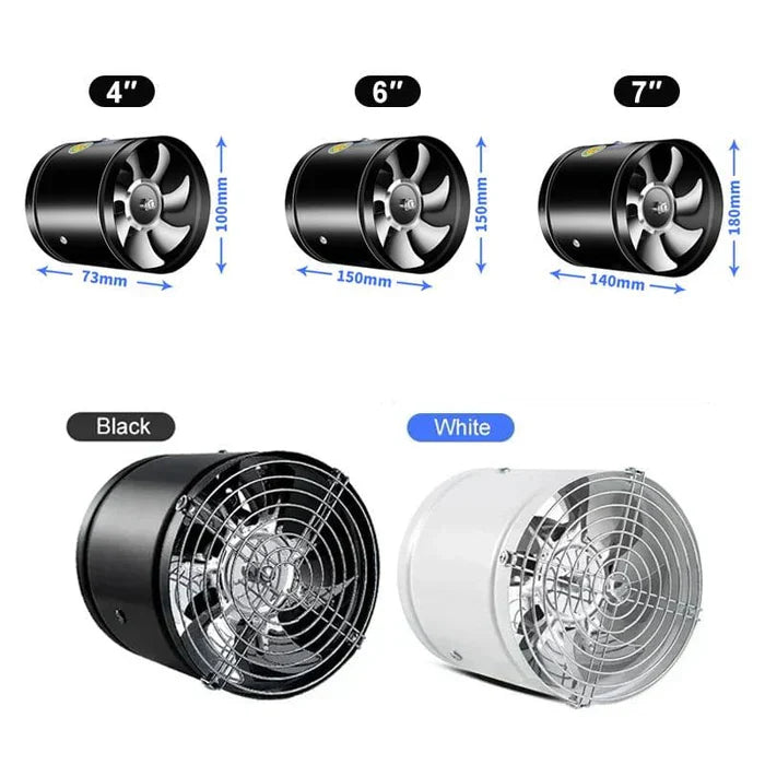 Ventilador de Escape Potente: Eficiencia y Silencio para una Ventilación Óptima