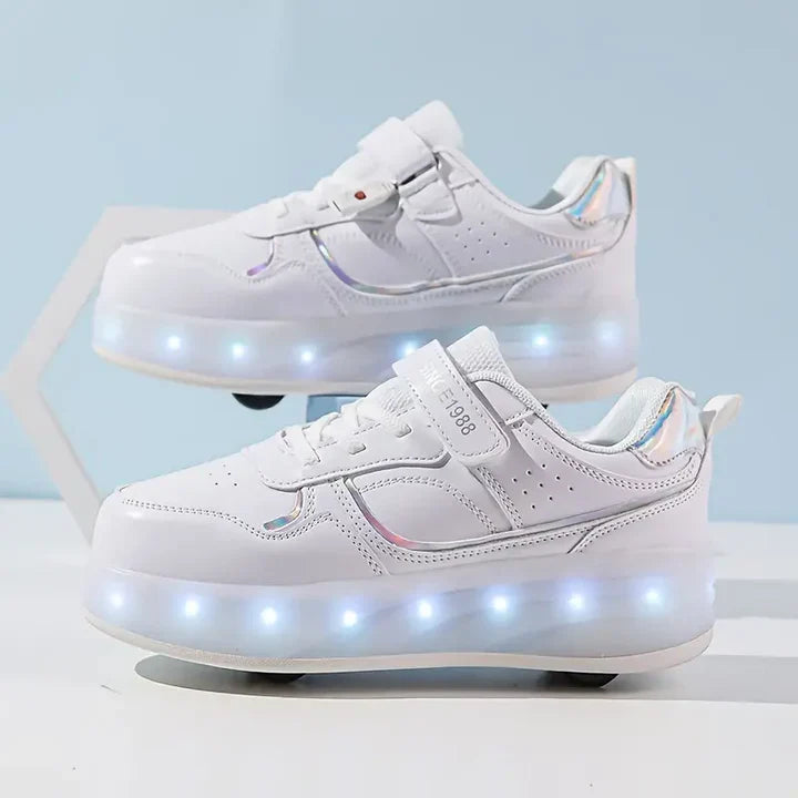 Patines luminosos para niños