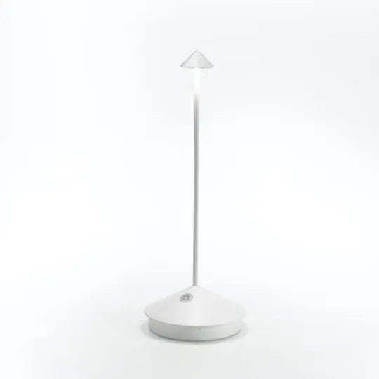Lámpara de mesa LED inalámbrica, moderna y delgada