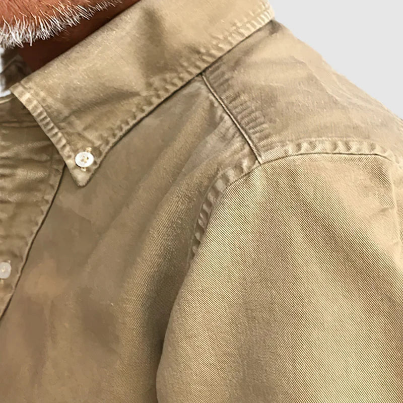 Camisa clásica de manga larga para hombre