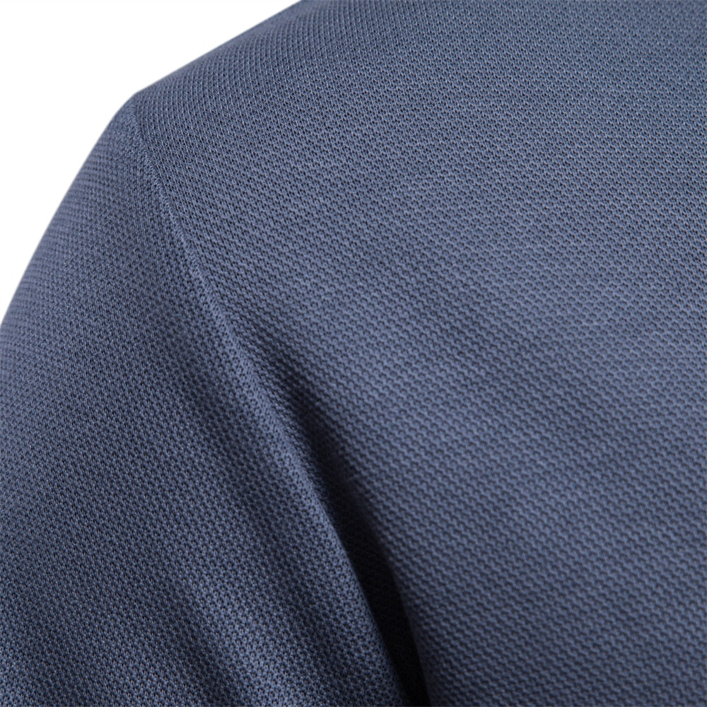 Suéter Tipo Polo para Hombre: Estilo Clásico y Comodidad Atemporal para el Día a Día