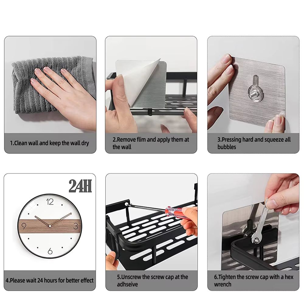 Carrito de ducha curvo