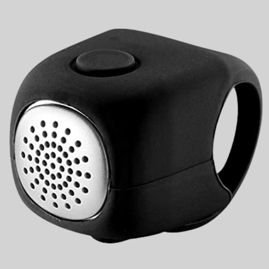 Bocina de bicicleta: bocina compacta de silicona con sonido claro