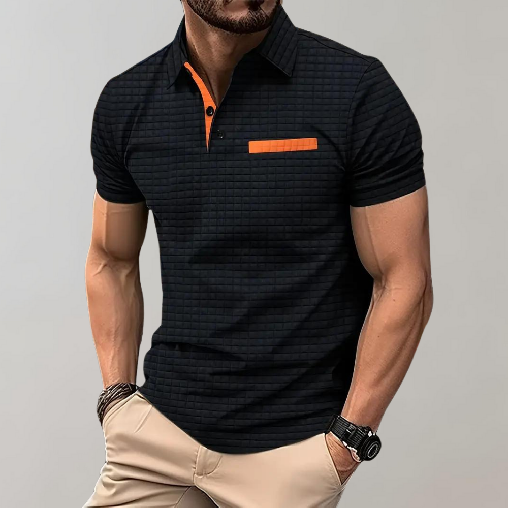 Polo ajustado para hombre