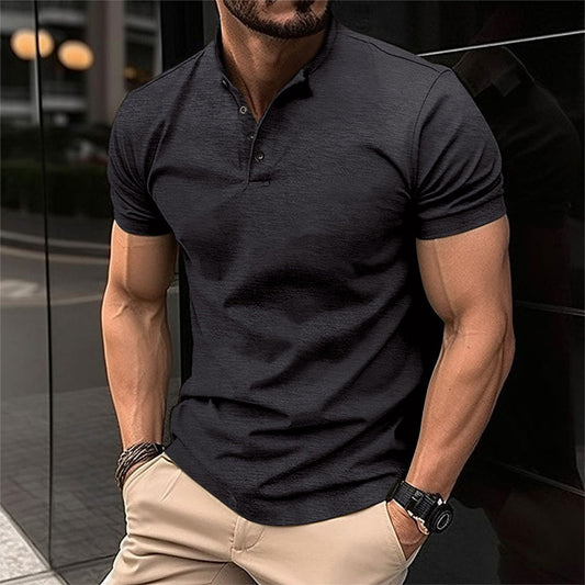 Camisa polo clásica para hombre