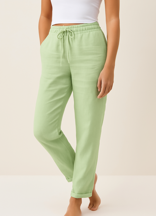 Pantalones de lino para mujer
