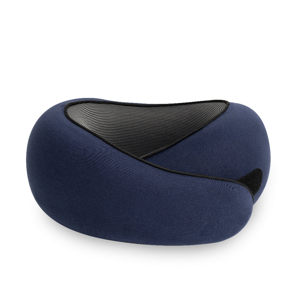 Almohada de Viaje de Espuma Viscoelástica con Soporte Ergonómico
