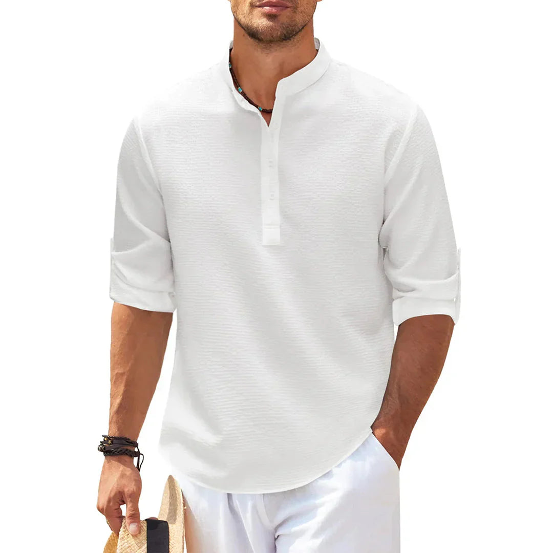 Elegante camisa informal para hombre