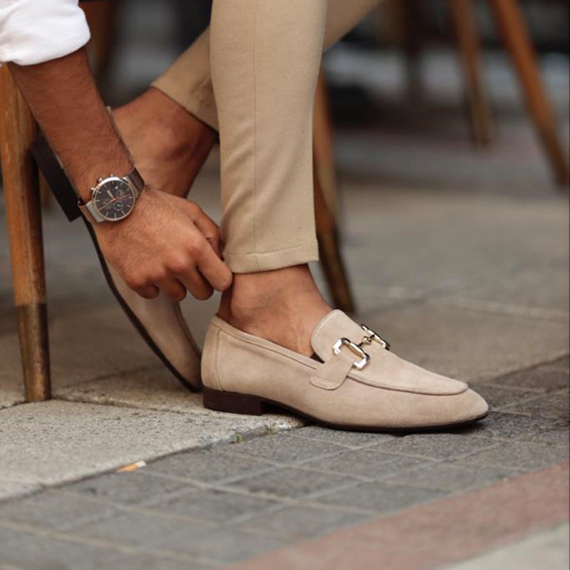 Mocasines de ante para hombre Refinados y versátiles