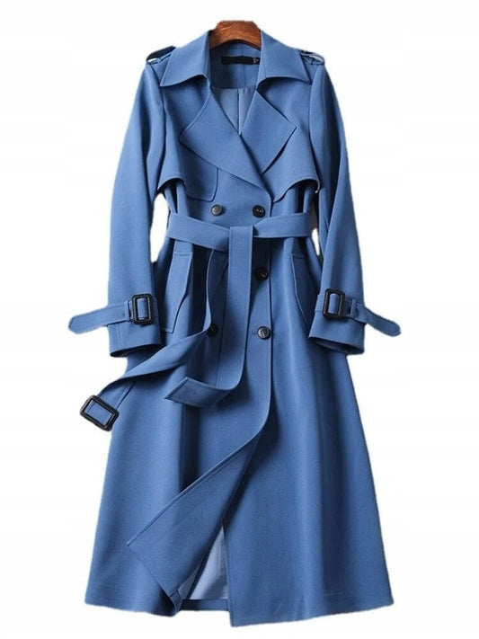 Trenca de moda vintage para mujer