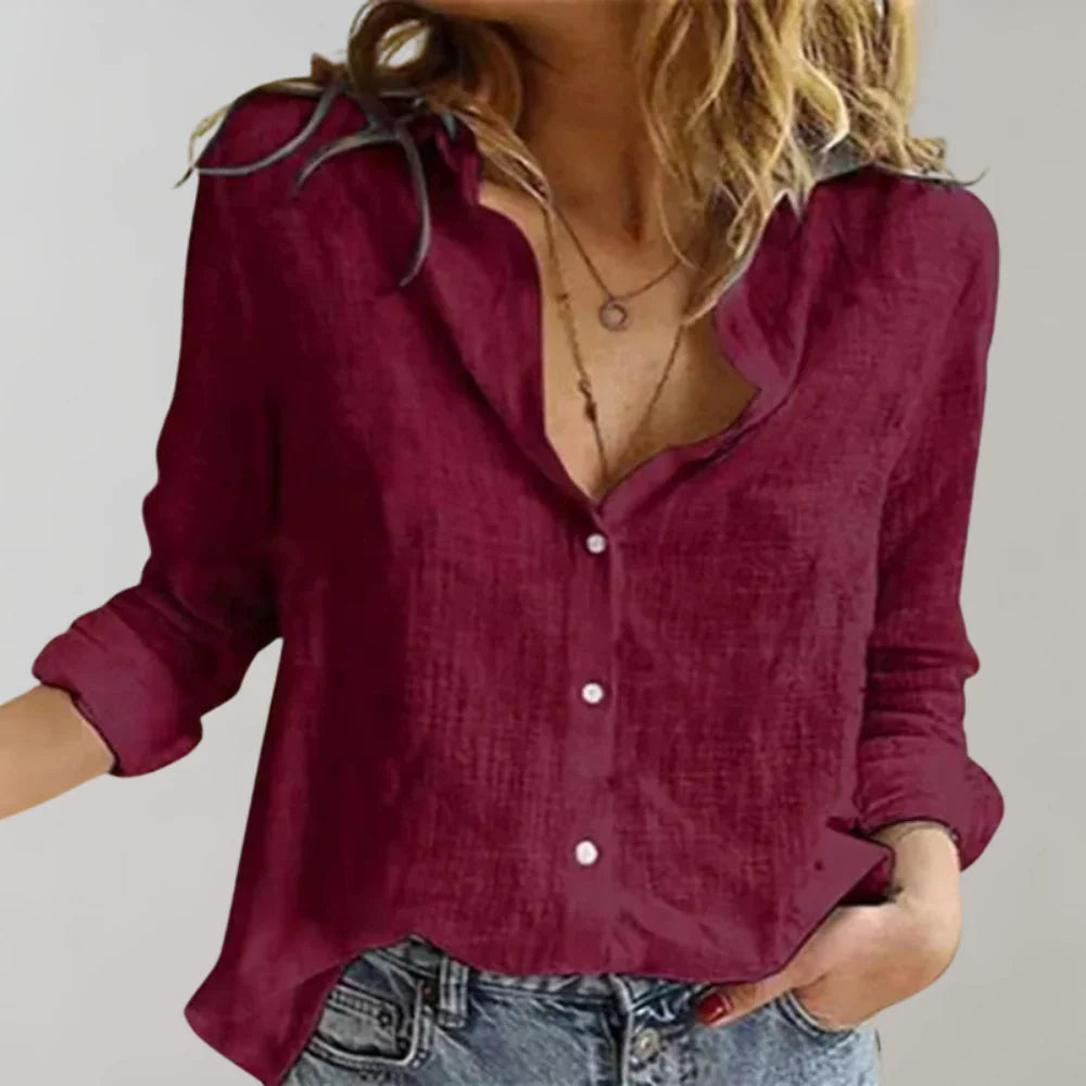 Blusa larga con estilo