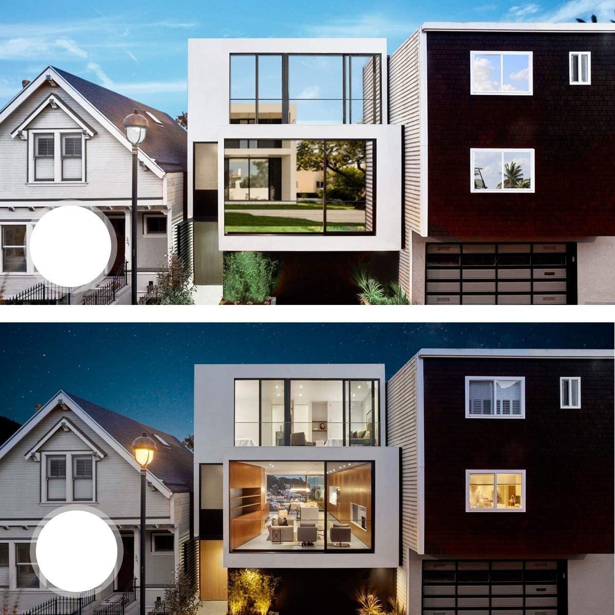 Película de privacidad unidireccional para ventanas