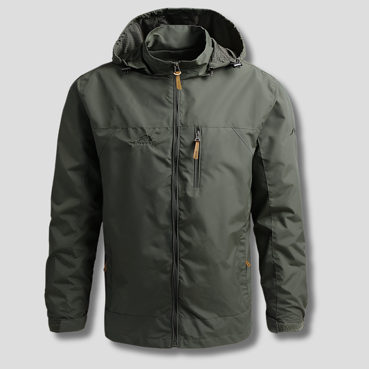 Chaqueta de exterior para hombre: una prenda práctica y resistente a las inclemencias del tiempo para cualquier aventura.
