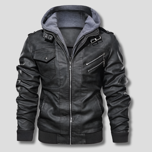 Chaqueta de cuero para hombre – Elevated