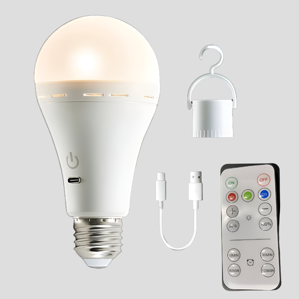 Lámpara de mesa LED inalámbrica recargable