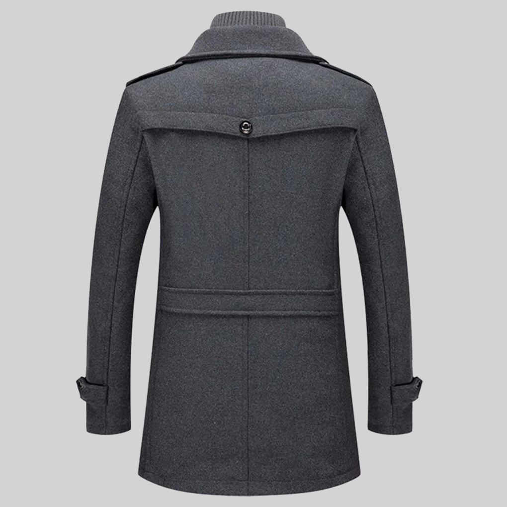 Abrigo de hombre: diseño moderno y elegante