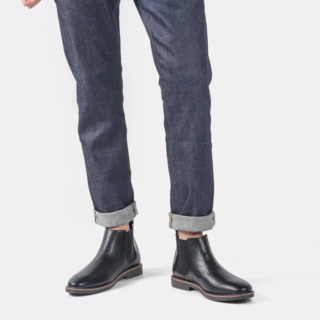 Botas Chelsea para hombre: estilo clásico hasta el tobillo para un uso versátil